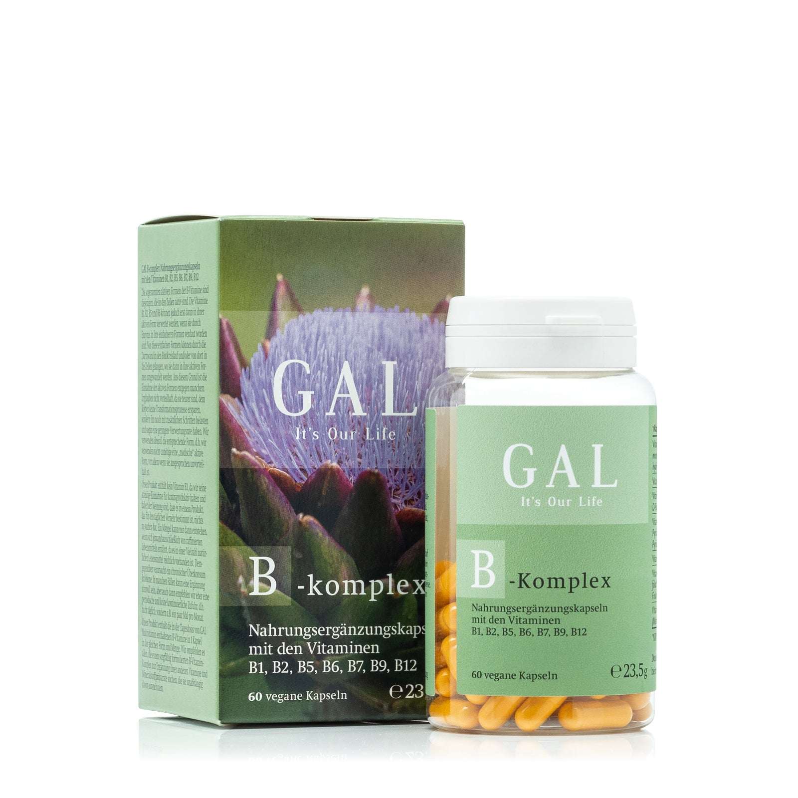 GAL Vitamin B-Komplex: 60 vegane Kapseln