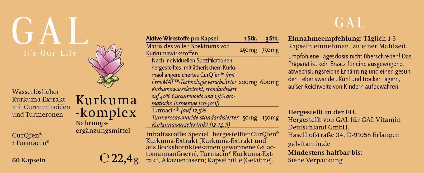 GAL Curcuma-komplex,