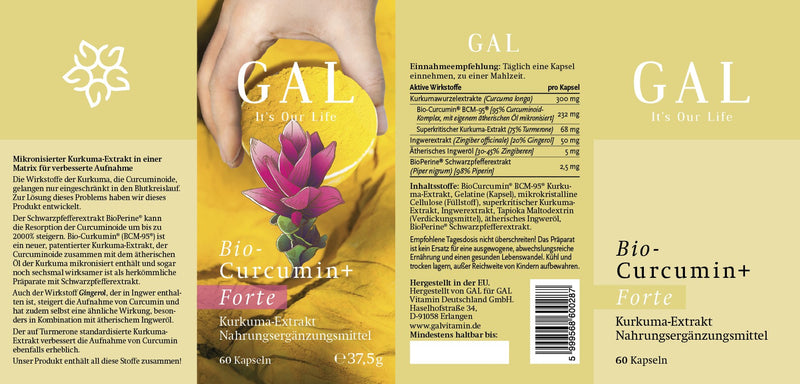 GAL Biocurcumin+ Forte
