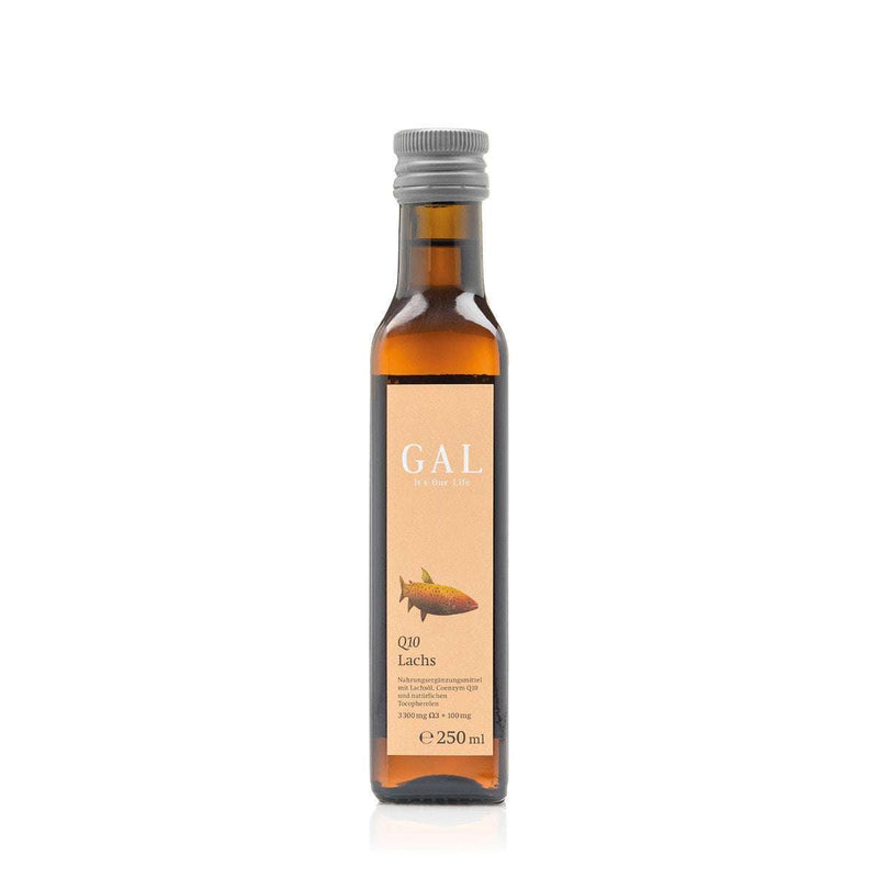 GAL Q10 Koenzyme Lachsöl - 3300 mg Omega 3 + 100 mg Q10 - Galvitamin.de | Shop