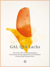 GAL Q10 Koenzyme Lachsöl - 3300 mg Omega 3 + 100 mg Q10 - Galvitamin.de | Shop