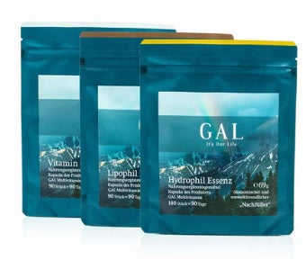 GAL Multivitamin Nachfüllpackung, 90 Portionen (90+180+90 Kapseln)